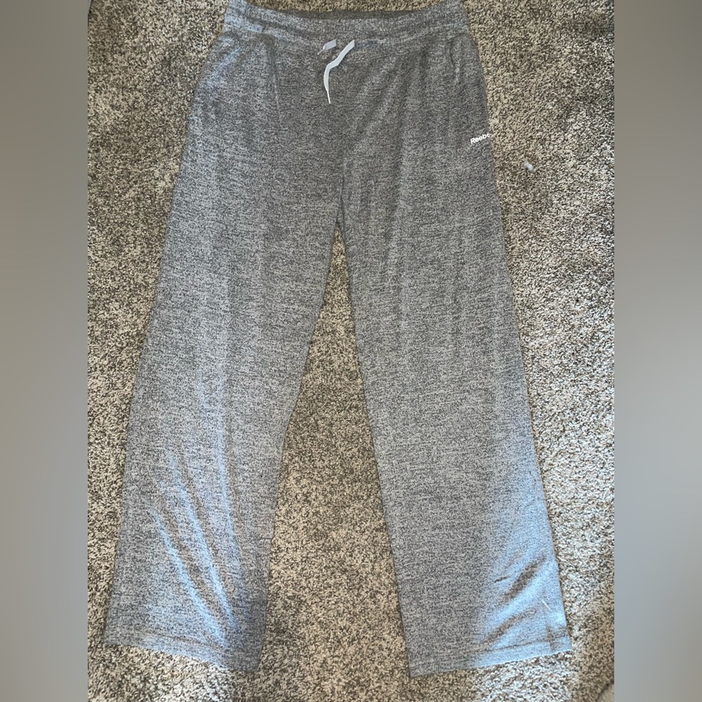 Reebok Heather Gray Sweatpants
